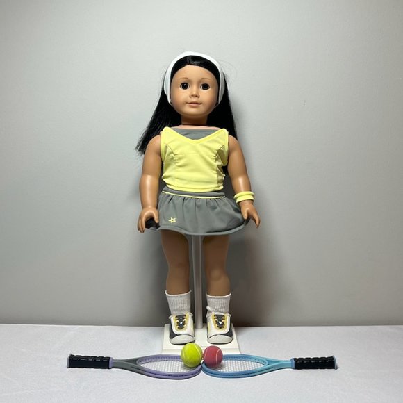 American Girl Doll RARE & RETIRED TENNIS SET - Picture 2 of 6